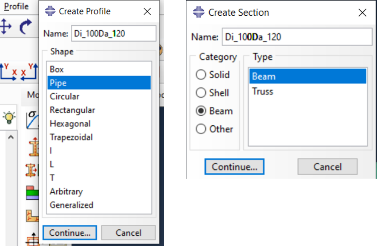 Abaqus/CAE: Create model with beam elements from CAD solids - PLM Blog ...