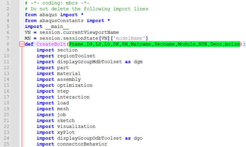 RSG Dialog Builder in Abaqus/CAE – Generierung von Schrauben - PLM Blog ...